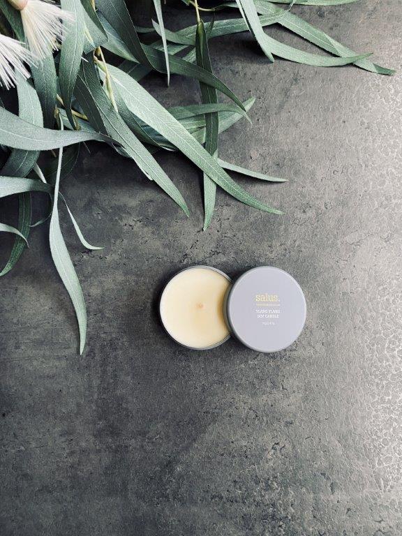 Salus Body - Soy Candle, Ylang Ylang (70g) - Image 3