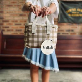 Kollab - Lunch Box, Olive Check