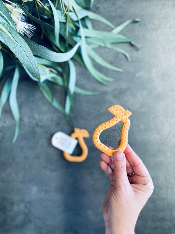 pago-and-co_babu-silicone-teether-apricot
