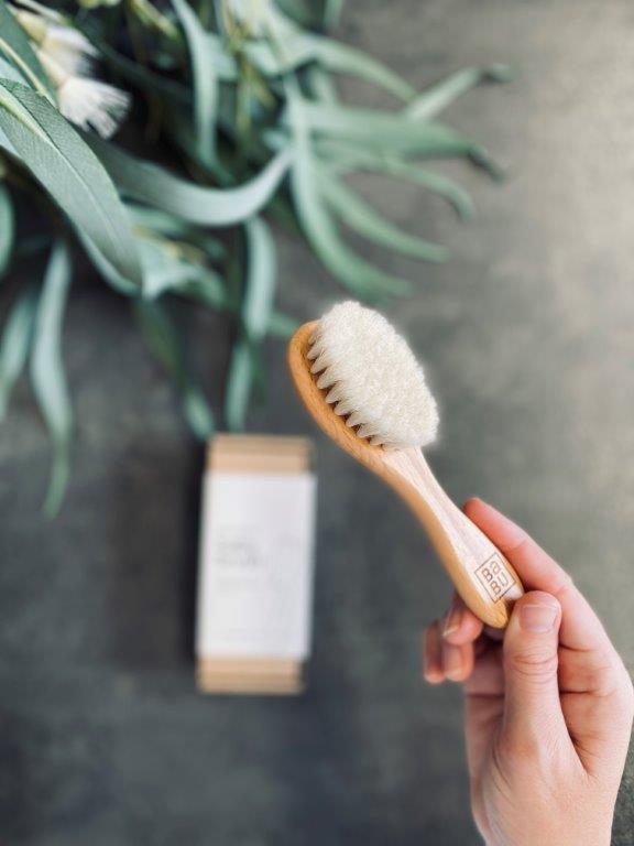 Babu - Wooden Baby Hairbrush - Image 2