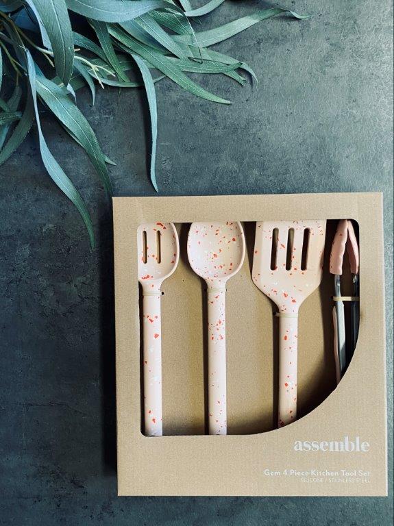pago-coast_to_coast-gem_4pc_silicone_stainless_tool_set-nude pago-coast_to_coast-gem_4pc_silicone_stainless_tool_set-nude