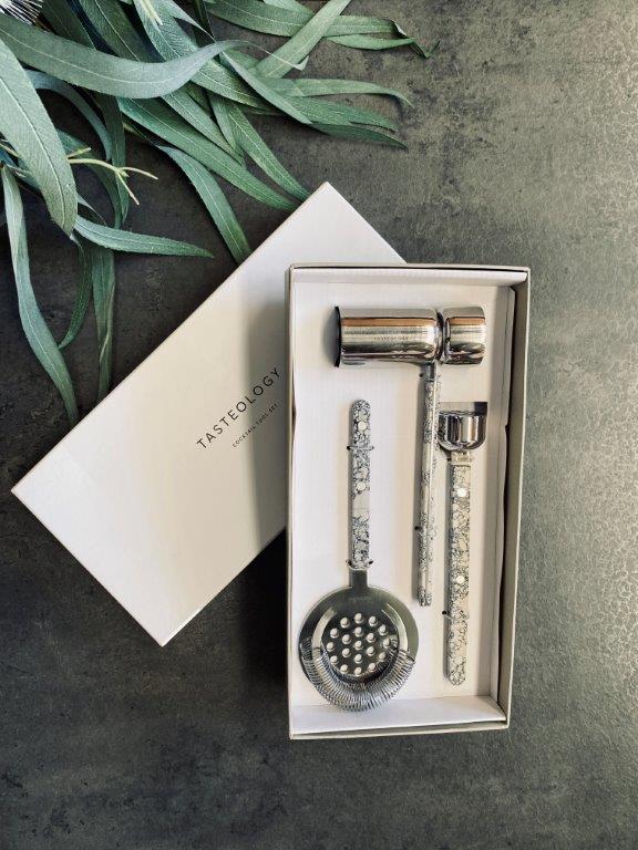 Tasteology - Cocktail Tool Set, Monochrome